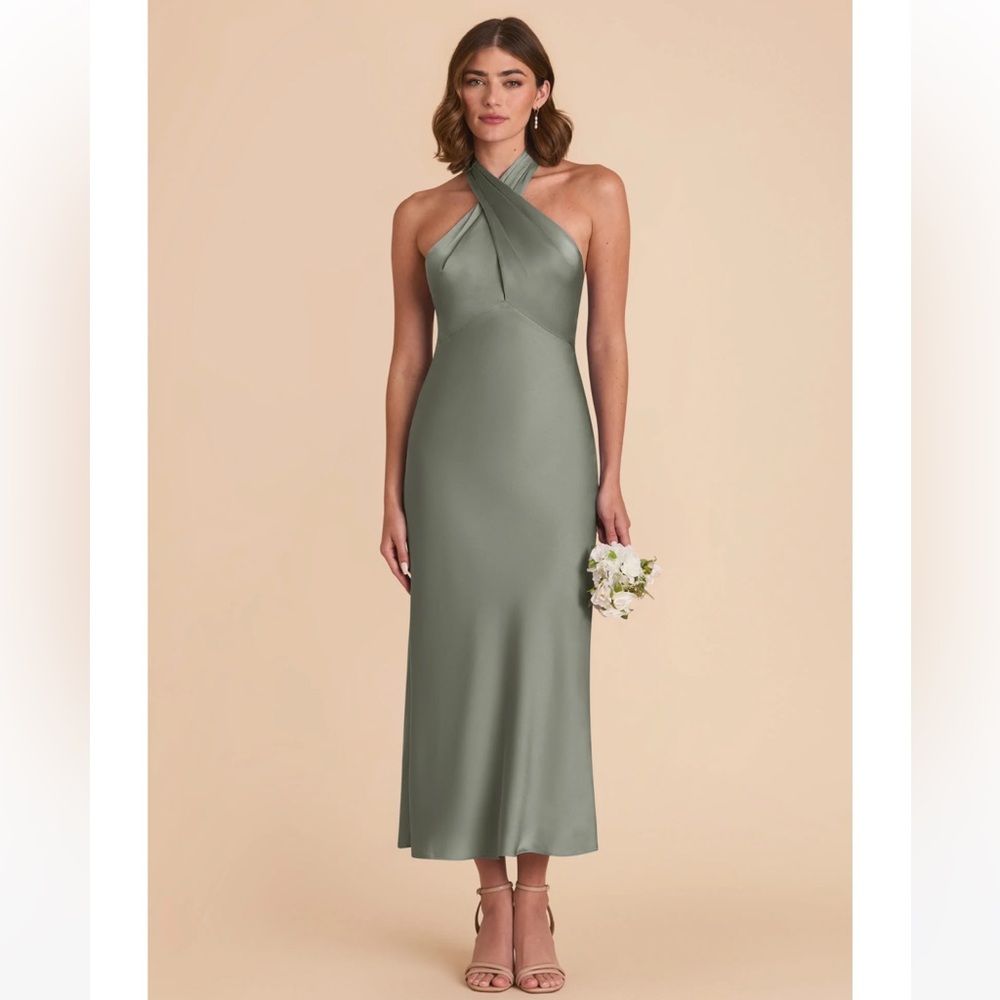 Birdy Grey Monique Matte Satin Dress
